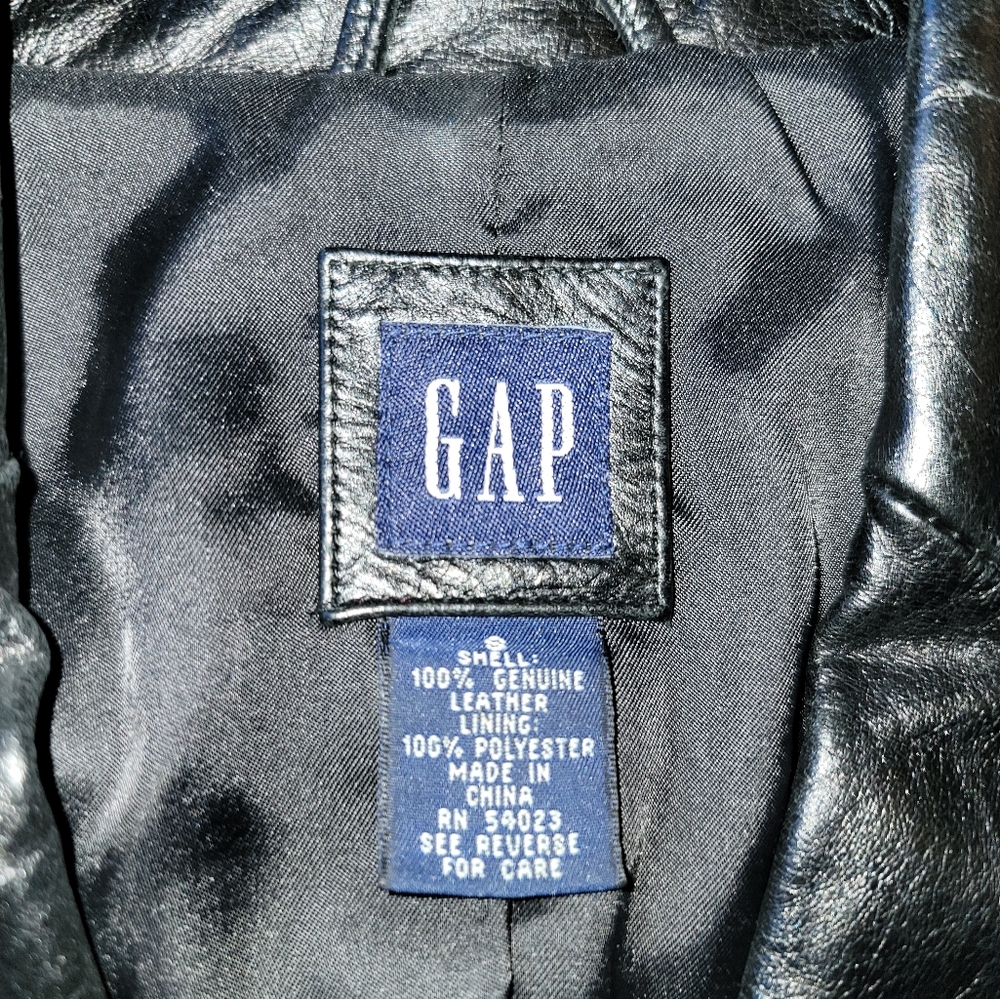 Gap Leather Jacket - image 2